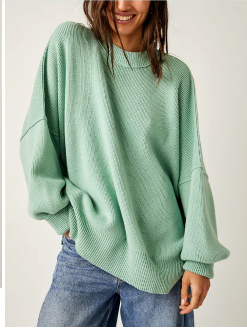 Free People Easy Street in Pastel Jade
